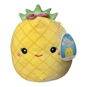 Rare Squishmallow Maui Pineapple‎ 8” Plush Stuffed Animal by Kellytoy